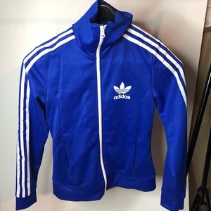 Blue adidas jacket